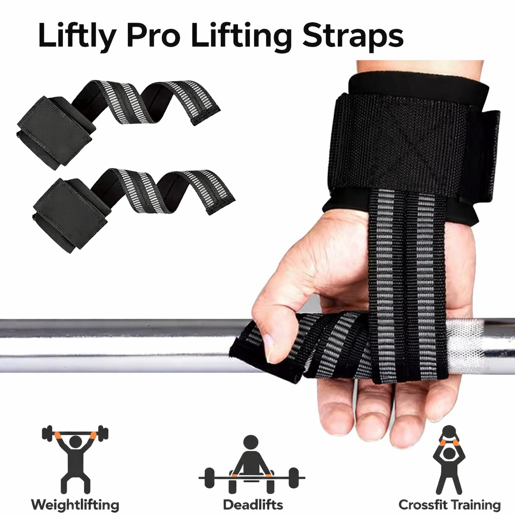 Liftly Pro Lifting Straps