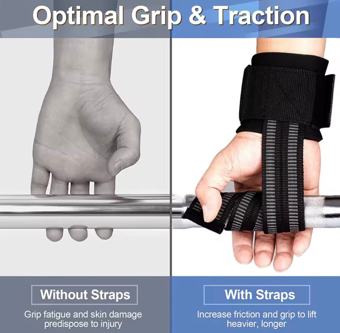 Liftly Pro Lifting Straps
